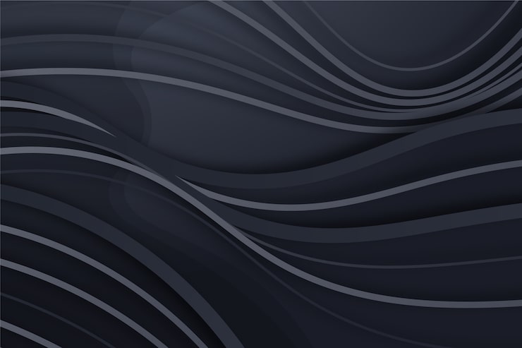 Dunkle, subtile Linienkunst